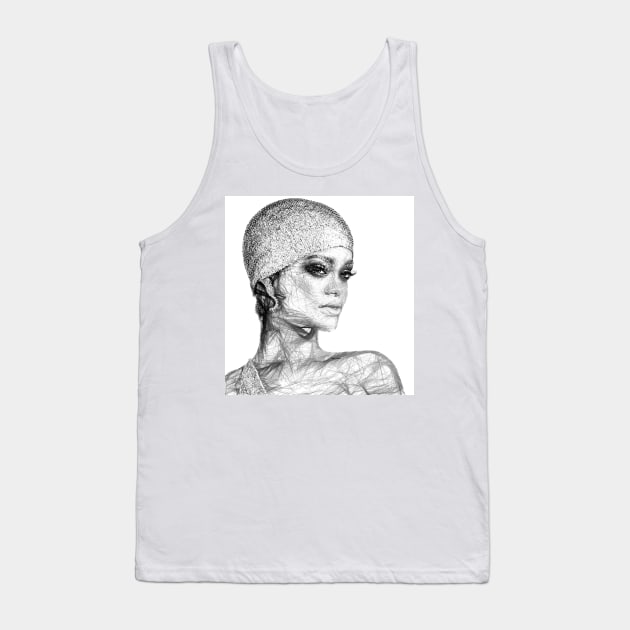 Rihanna Tank Top by RafaelSalazar